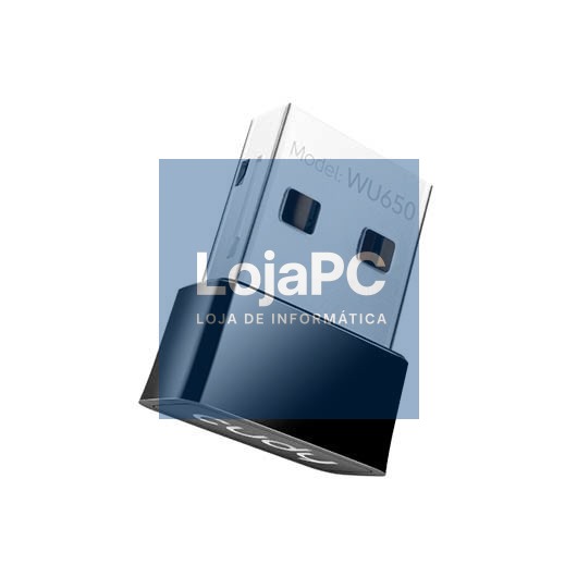 WIRELESS LAN USB CUDY AC650 MINI ADAPTER  433Mbps5GHz+200Mbps 2.4GHz/Nano Size/2.0 WU650