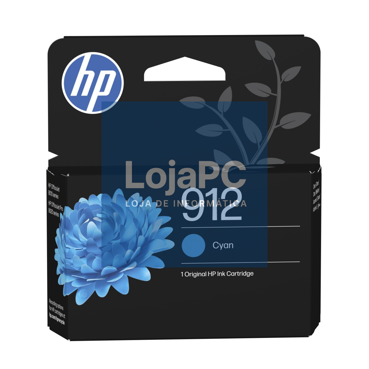 HP 912 Cyan Original Ink Cartridge