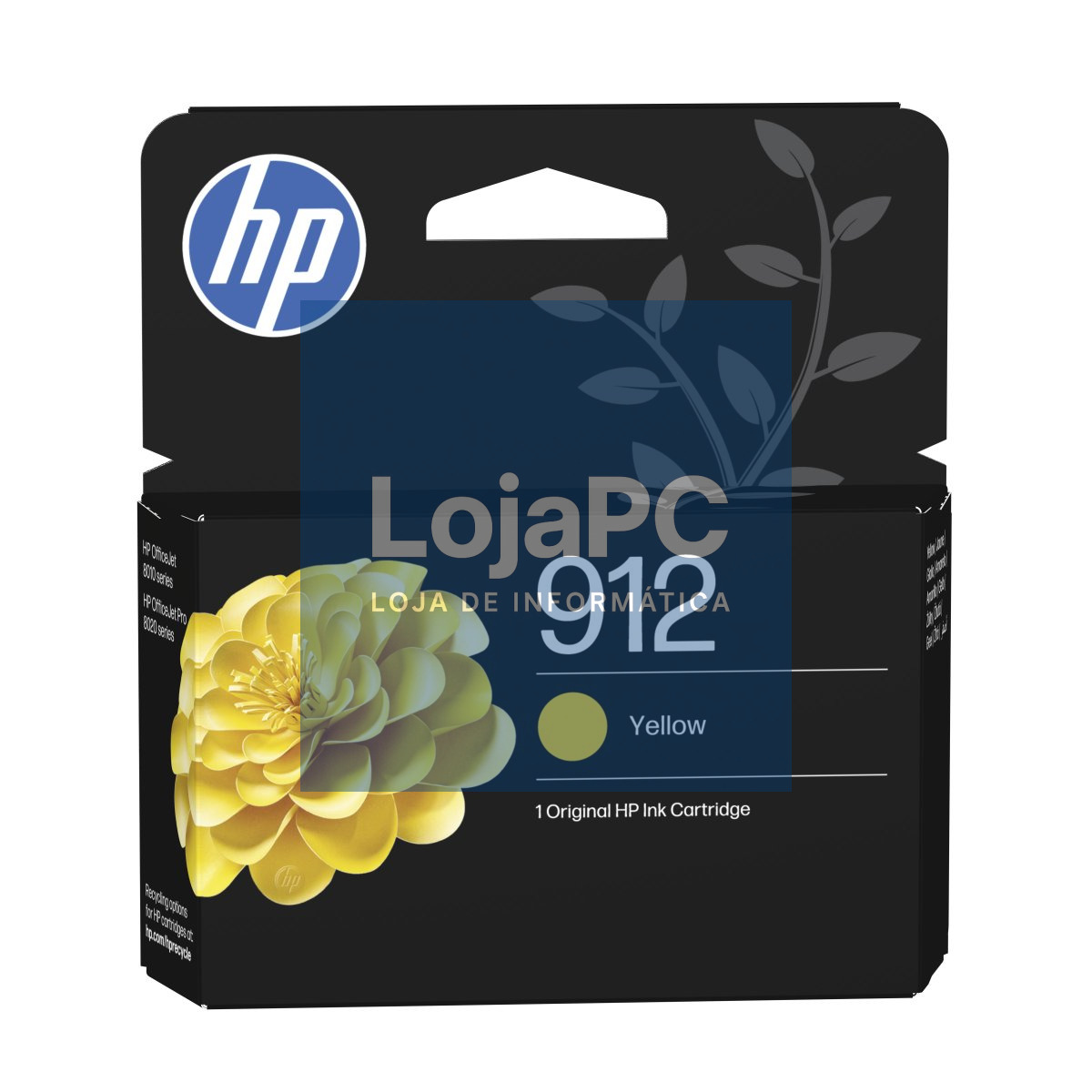 HP 912 Yellow Original Ink Cartridge