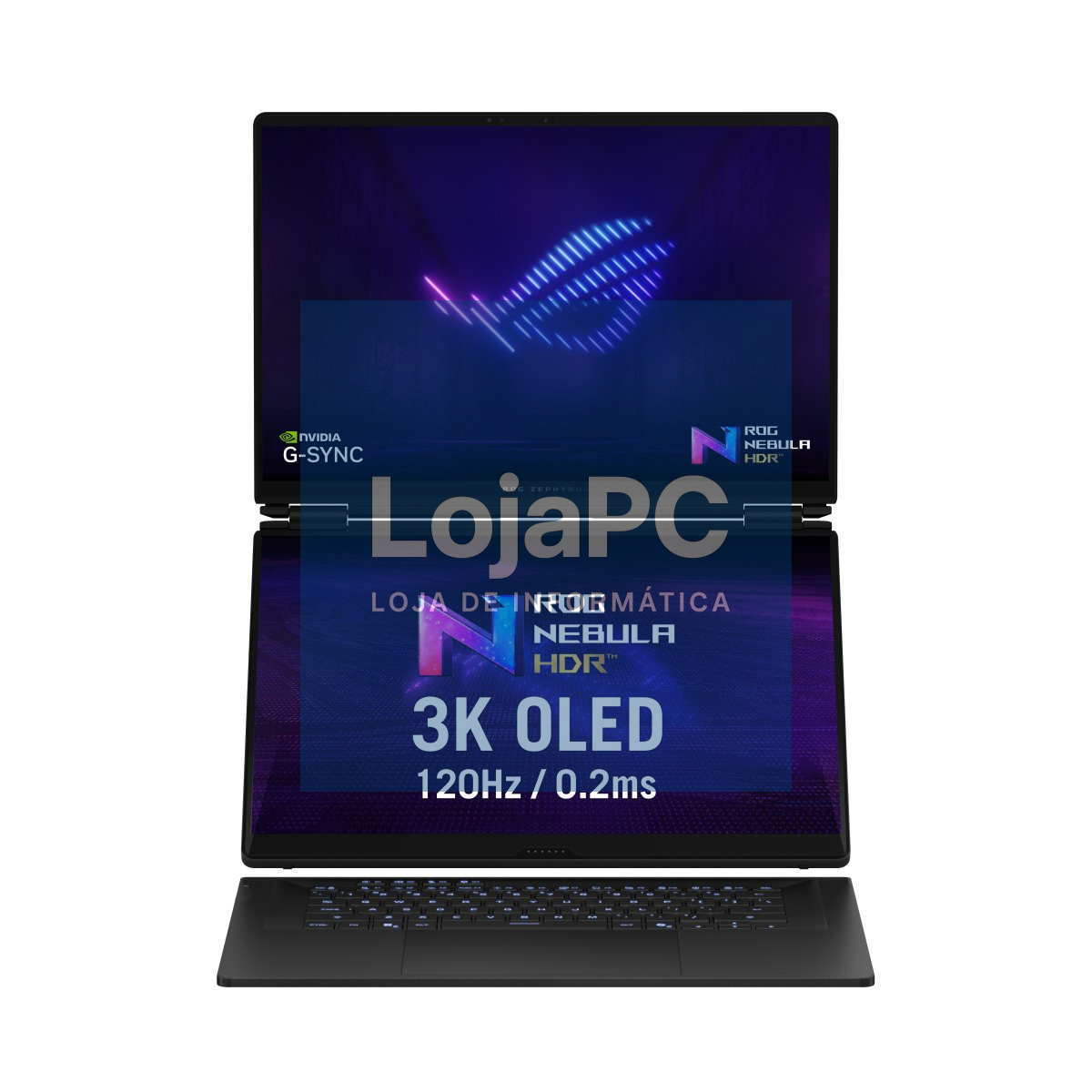 ASUS ROG ZEPHYRUS DUO GX651AX 2x 16inch 120HZ INTEL CORE ULTRA 9 386H RAM 64GB SSD 2TB NVIDIA RTX 5090 WINDOWS 11 HOME 3Y WARRANTY