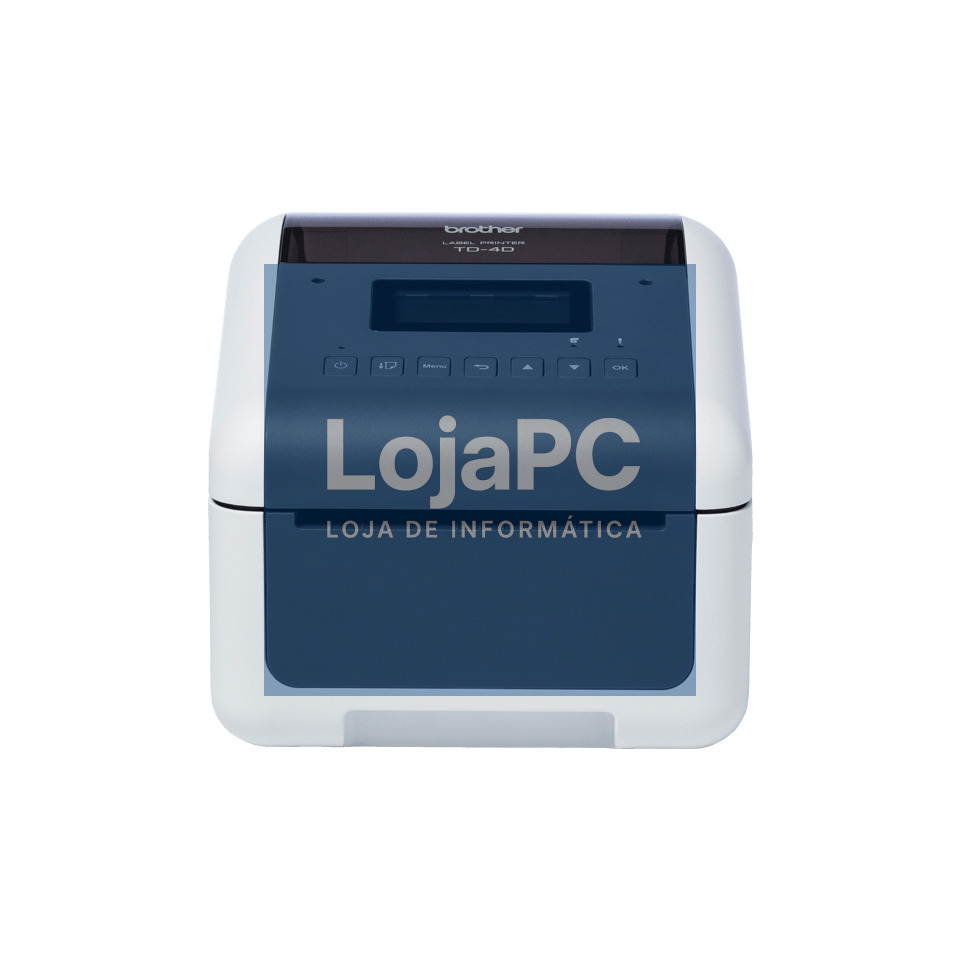 BROTHER TD-4455DNWB Label printer direct thermal 104mm 203ppp 203mm/sec LAN Wifi Bluetooth LCD Mono Screen