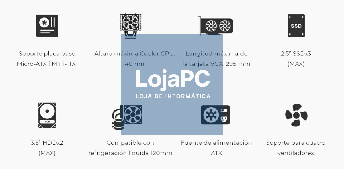 COOLBOX CAIXA MATX M680 USB-C 3.2 GEN1 FTE.BASIC500 500W
