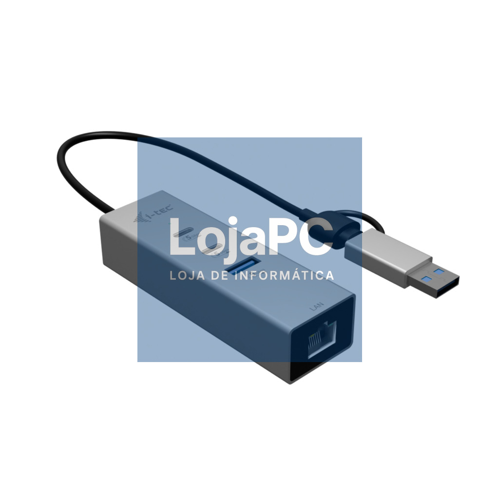 I-TEC USB-C/USB-A Metal HUB 3 2x USB-C Gen1 1x USB-A Gen1 1x 2.5GLAN