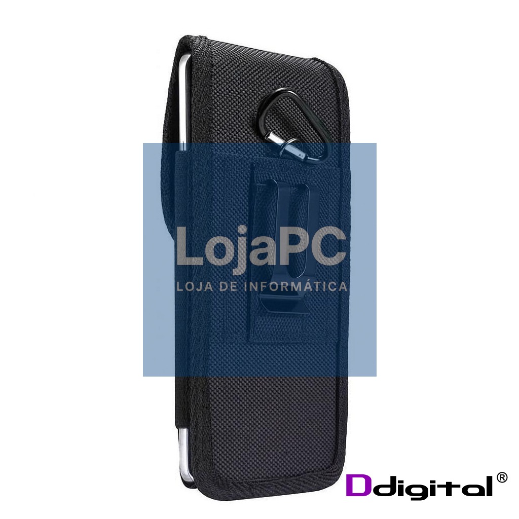 Bolsa de Transporte PDA Suporte de Cinto e Clip 6.4" a 6.9"