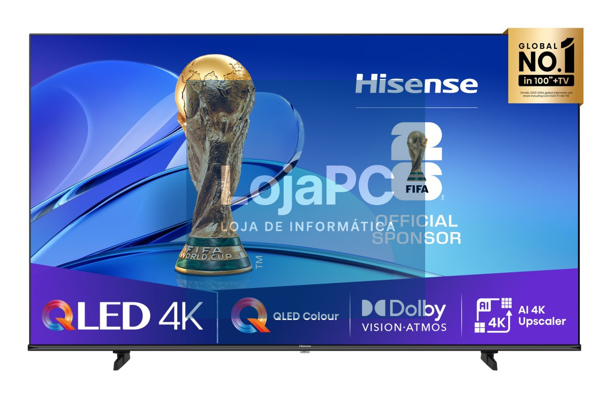 HISENSE Serie E7Q PRO 43INCH QLED Ultra HD 144Hz USB HDMI WIFI BT
