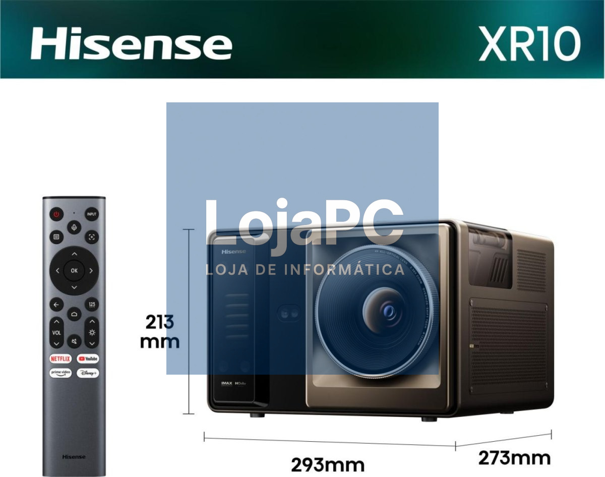 HISENSE XR10 LASER HD 4K 6K Lúmens 300INCH Mini ProjeCtor