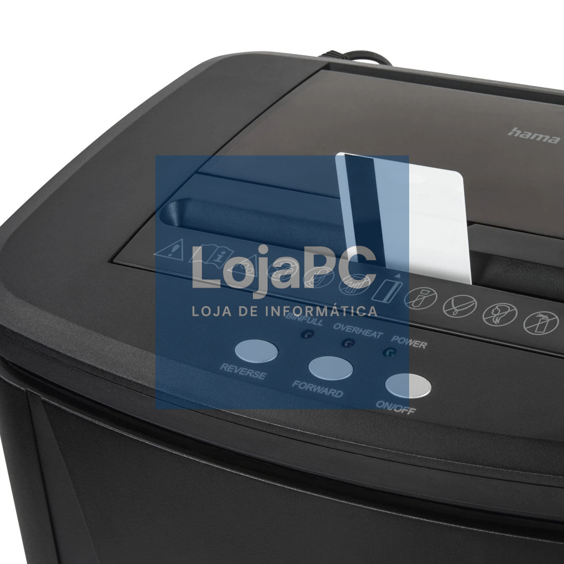 HAMA Document Shredder Shredder with Security Level P4 T Safe Auto M1200