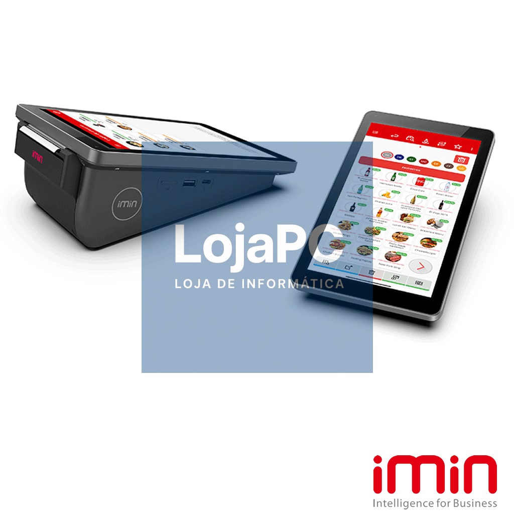 POS IMIN M2 MAX 2GB 16GB LCD 8" Printer 57mm 4G NFC
