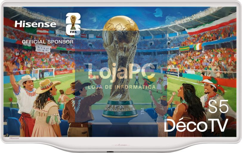 HISENSE Series S5Q Deco TV 43inch QLED FHD 60 Hz HDMI USB RJ45