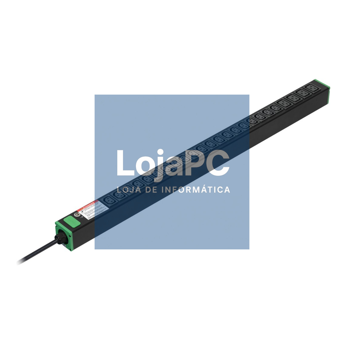 APC Easy Rack PDU Basic vertical 1-phase 3.7 kW 230 V 16 A 20 x C13 and 4 x C19 sockets IEC60309 plugs