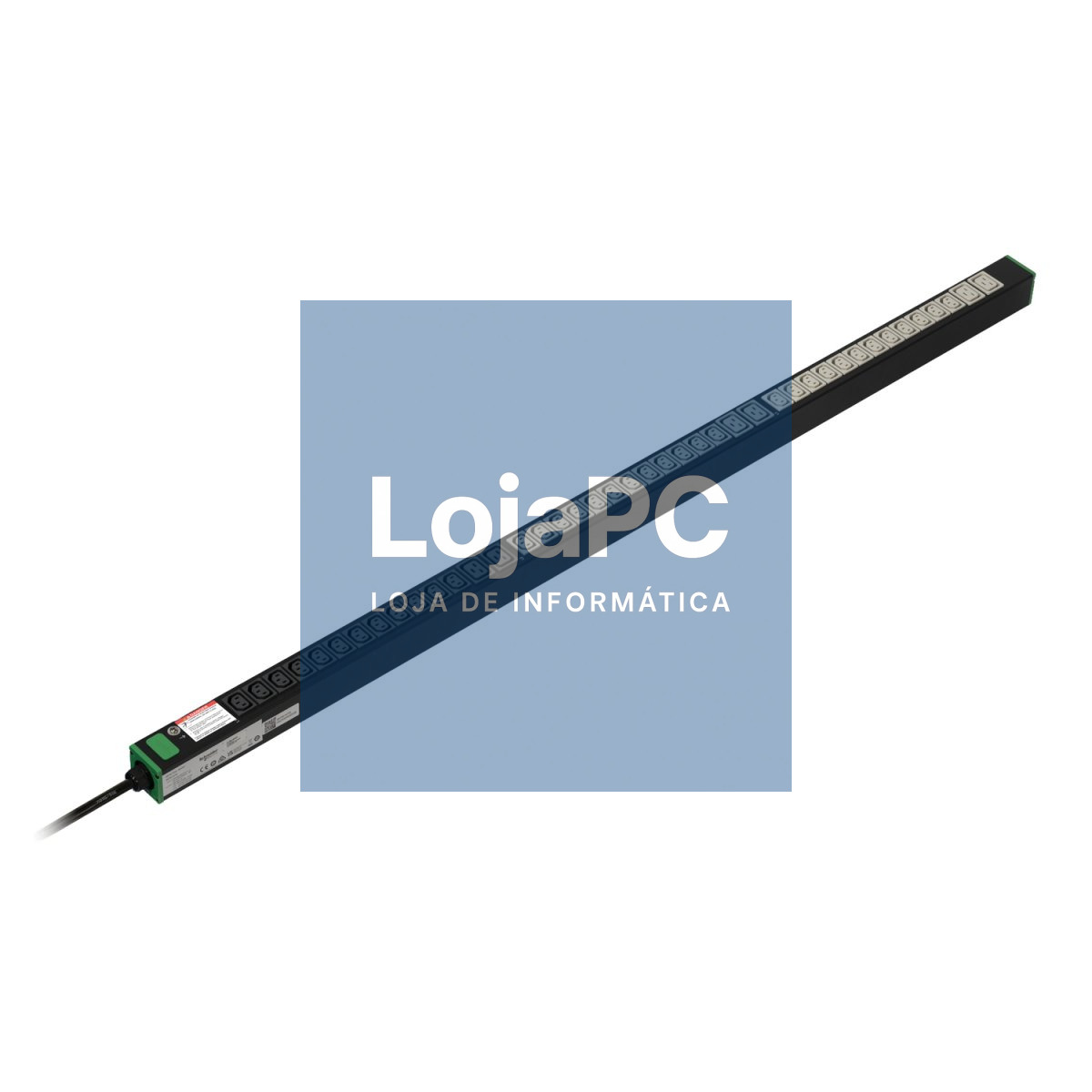 APC Easy Rack PDU Basic vertical 3-phase 11 kW 400 V 16 A 36 x C13 and 6 x C19 sockets IEC 60309 16 A 400 VAC 3P+N+PE