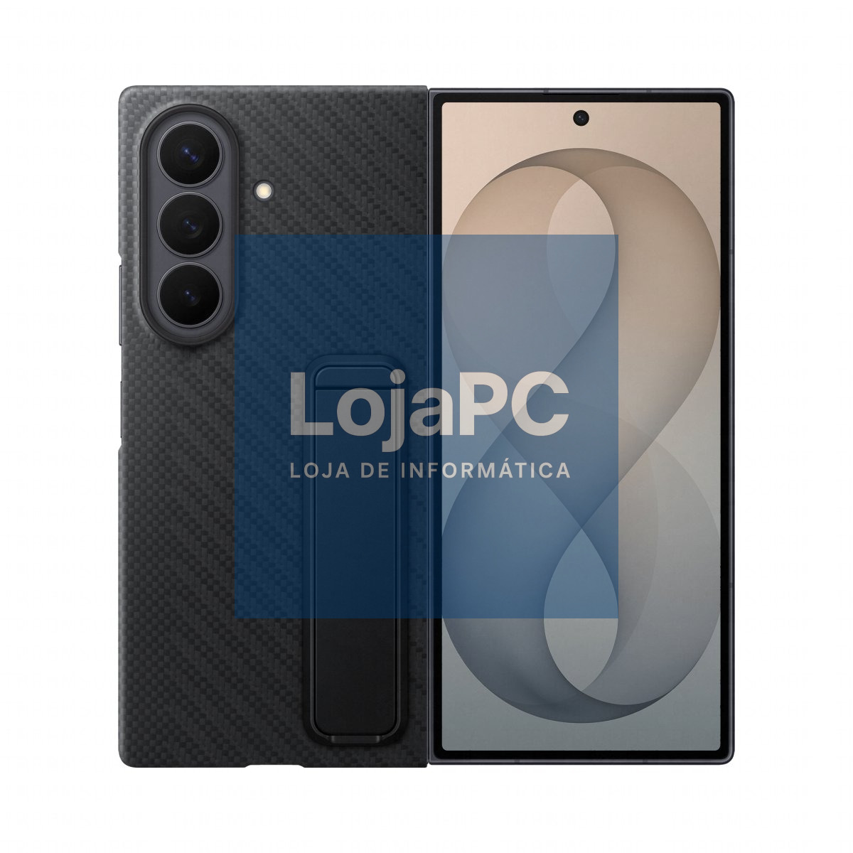SAMSUNG Z FOLD8 STANDING ULTRA BLACK MAGNETIC CASE
