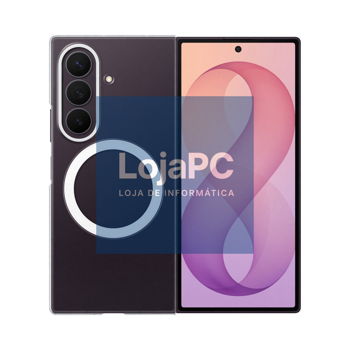 SAMSUNG Z FOLD8 ULTRA TRANSPARENT MAGNETIC CASE