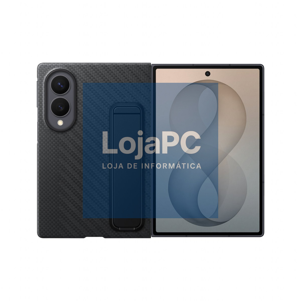 SAMSUNG Z FOLD8 STANDING MAGNETIC CASE BLACK