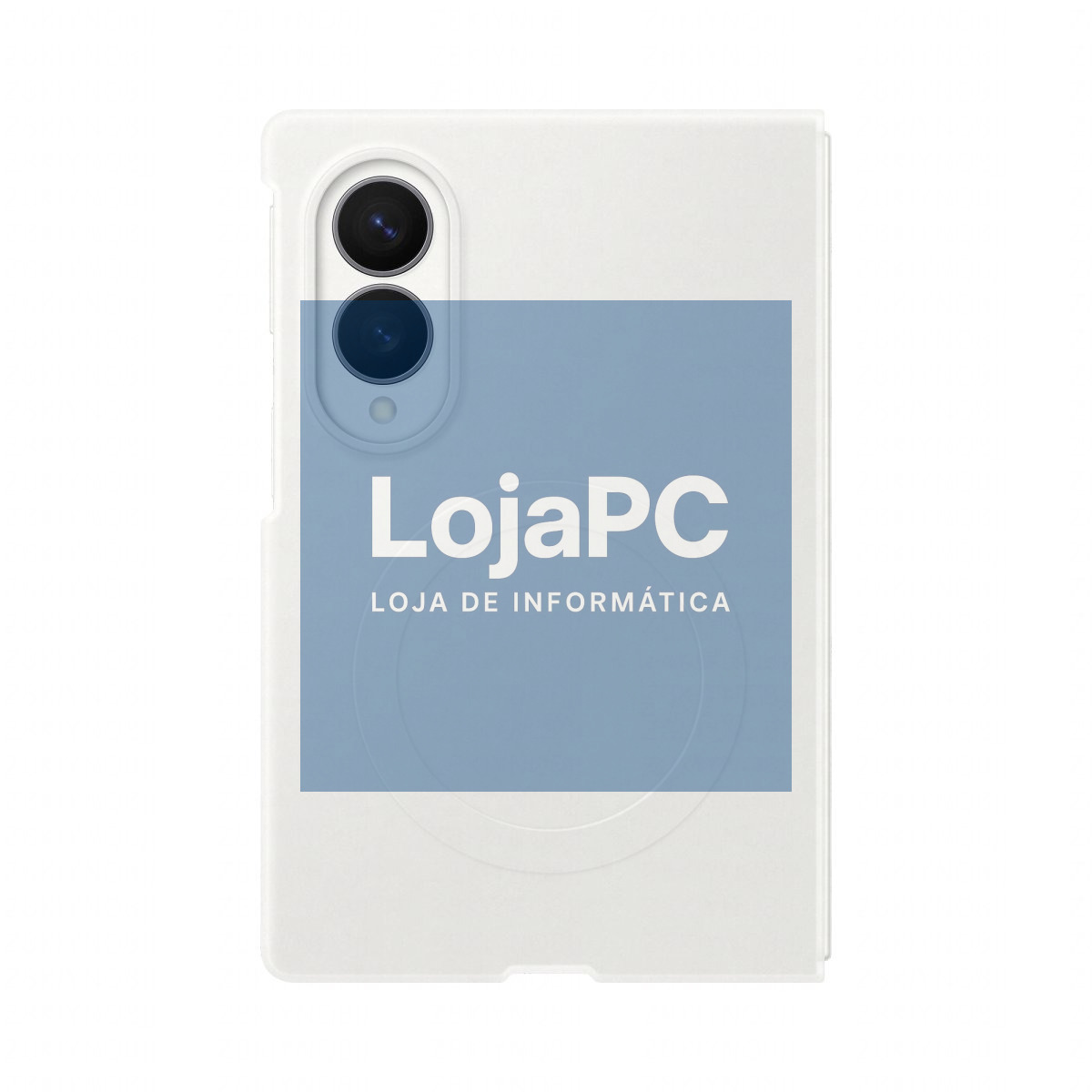 SAMSUNG Z FOLD8 SILICONE MAGNETIC CASE WHITE