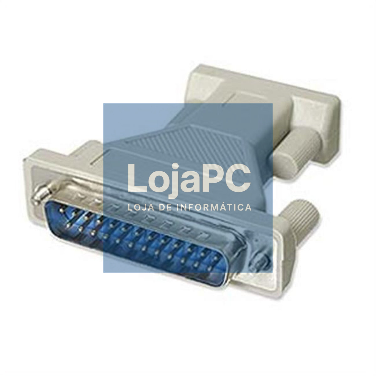 Adaptador mini DB9F/DB25M