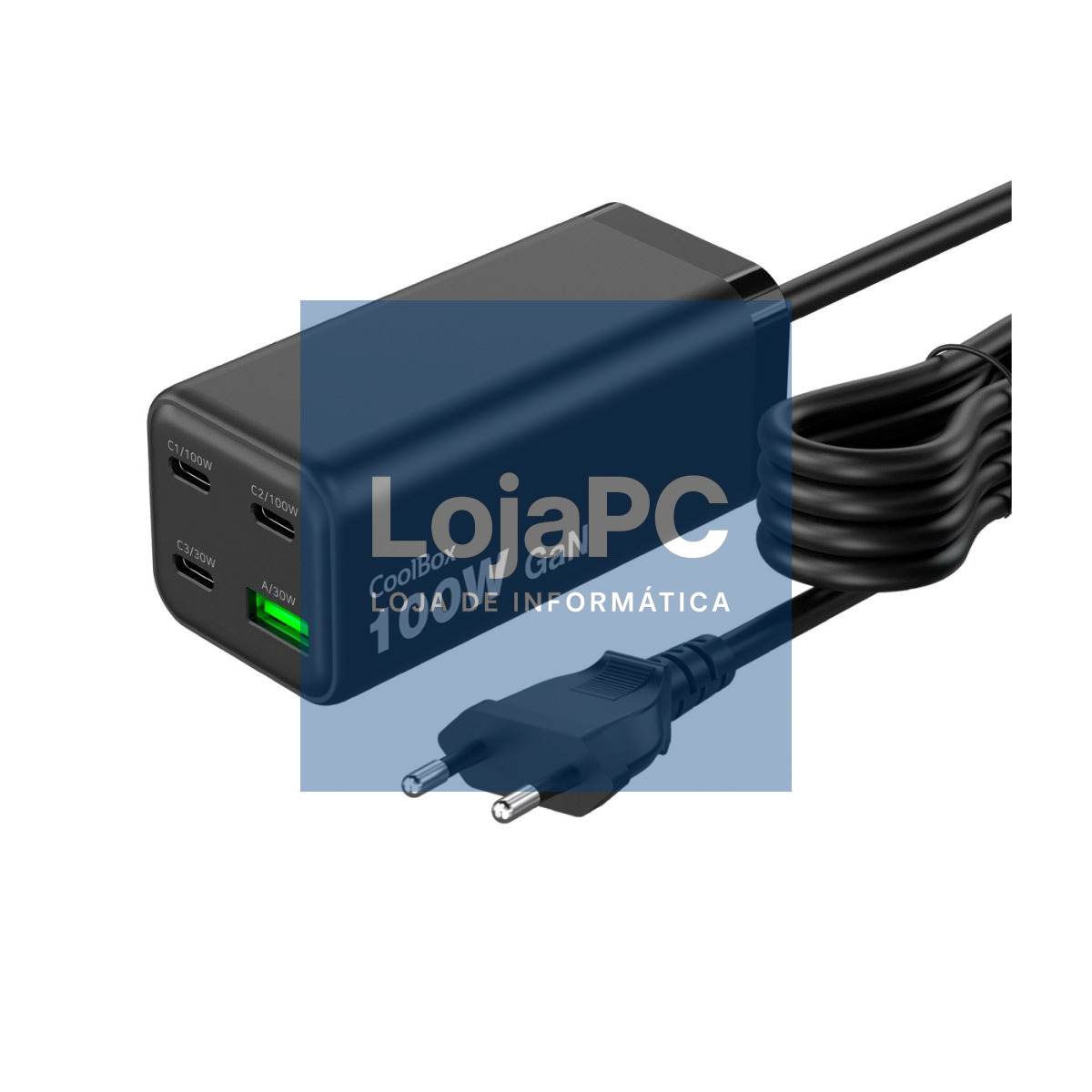 COOLBOX USB CHARGING HUB 100W GAN C+C+C+A DESSERT