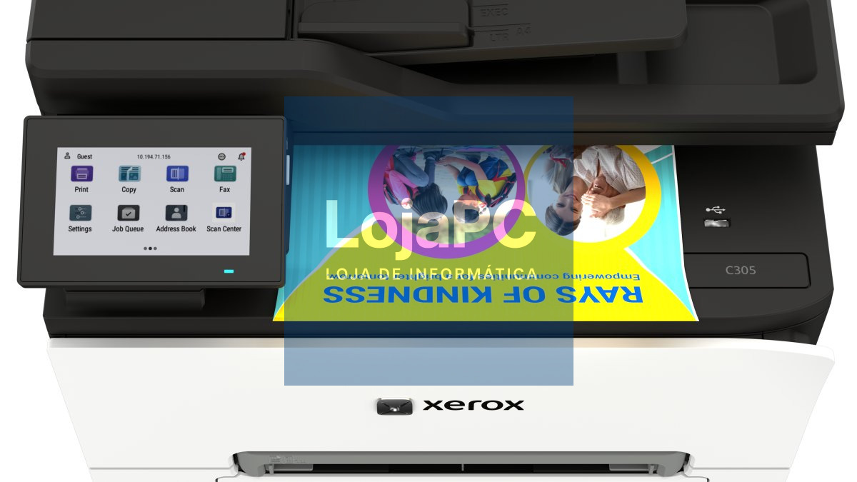 LEXMARK Xerox C305ae MFP A4 Color Laser 30ppm Duplex USB WIFI Mobile Printing Print/Scan Tools and Optional Workflow Automation Conn