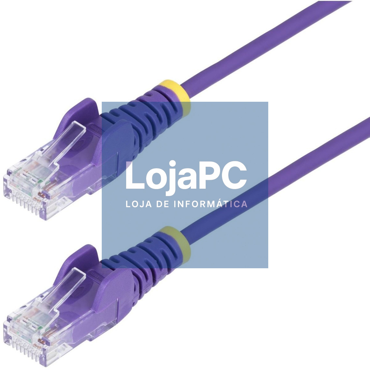 Chicote UTP RJ45 Cat6  1.00m Violeta