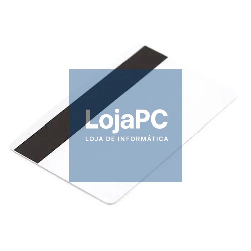 Cartão Branco 0.76mm C/ Banda Magnetica Alta Coersividade