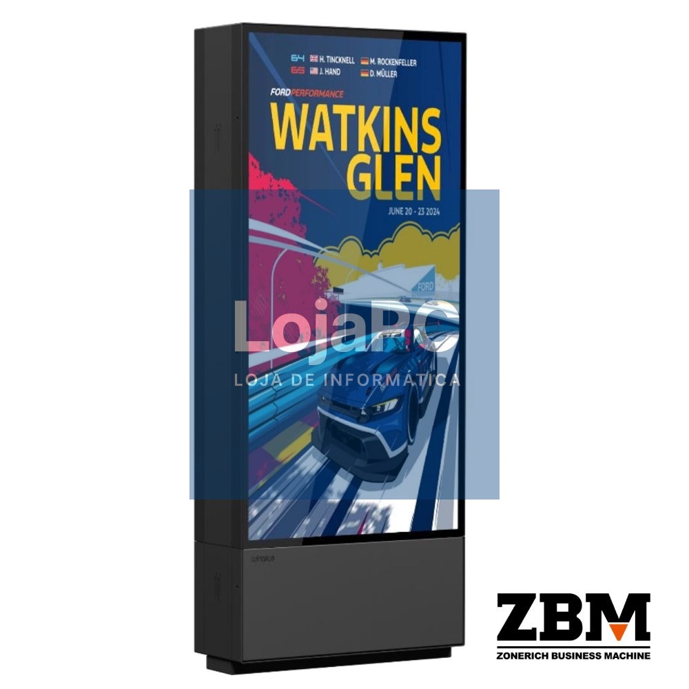 Muppi Outdoor Signage Touch 75" 4K  i7-1065G7 8GB 128GB Windows 11 Pro