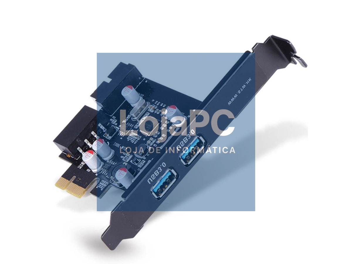 Painel Frontal 2 x USB 3.0 + PCI Express Card 20 Preto