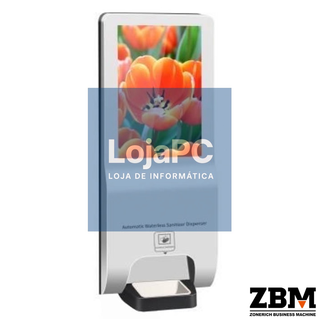 Quiosque c / Dispensador de Líquidos ZQ-SK20 - LCD 21,5" Não Touch / Android 4.4.2