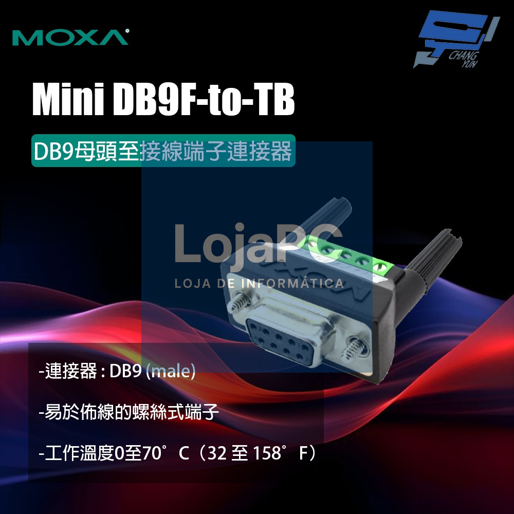 Adaptador mini DB9F/DB9F