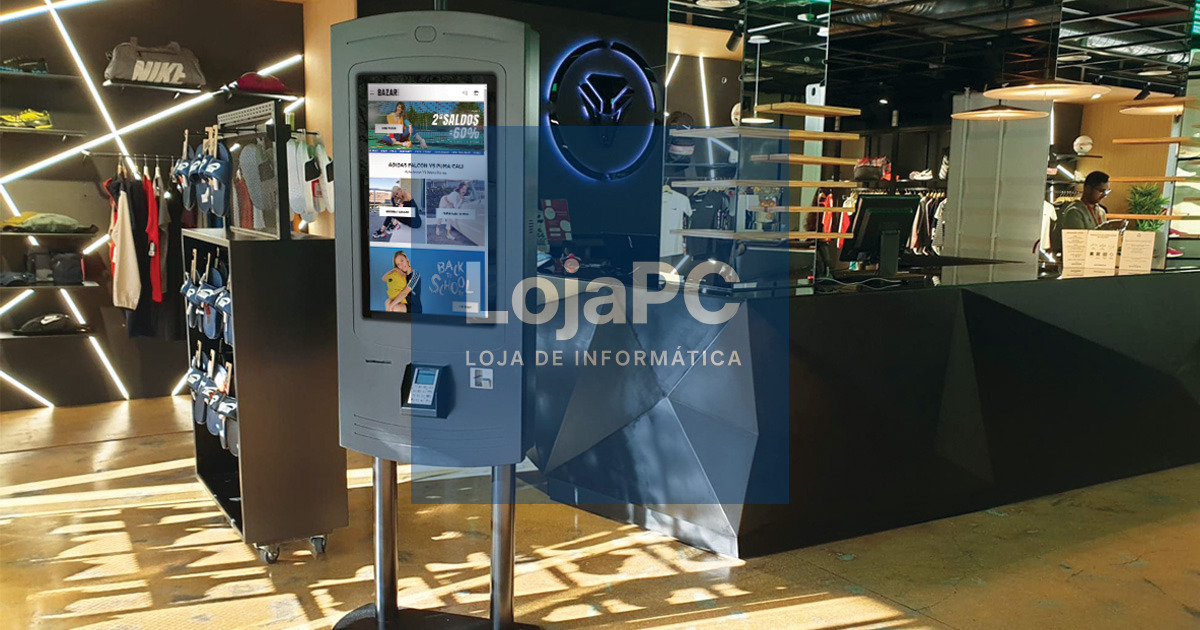 Suporte de Chão Quiosques Self-Pay ZQ-ST Dual Side