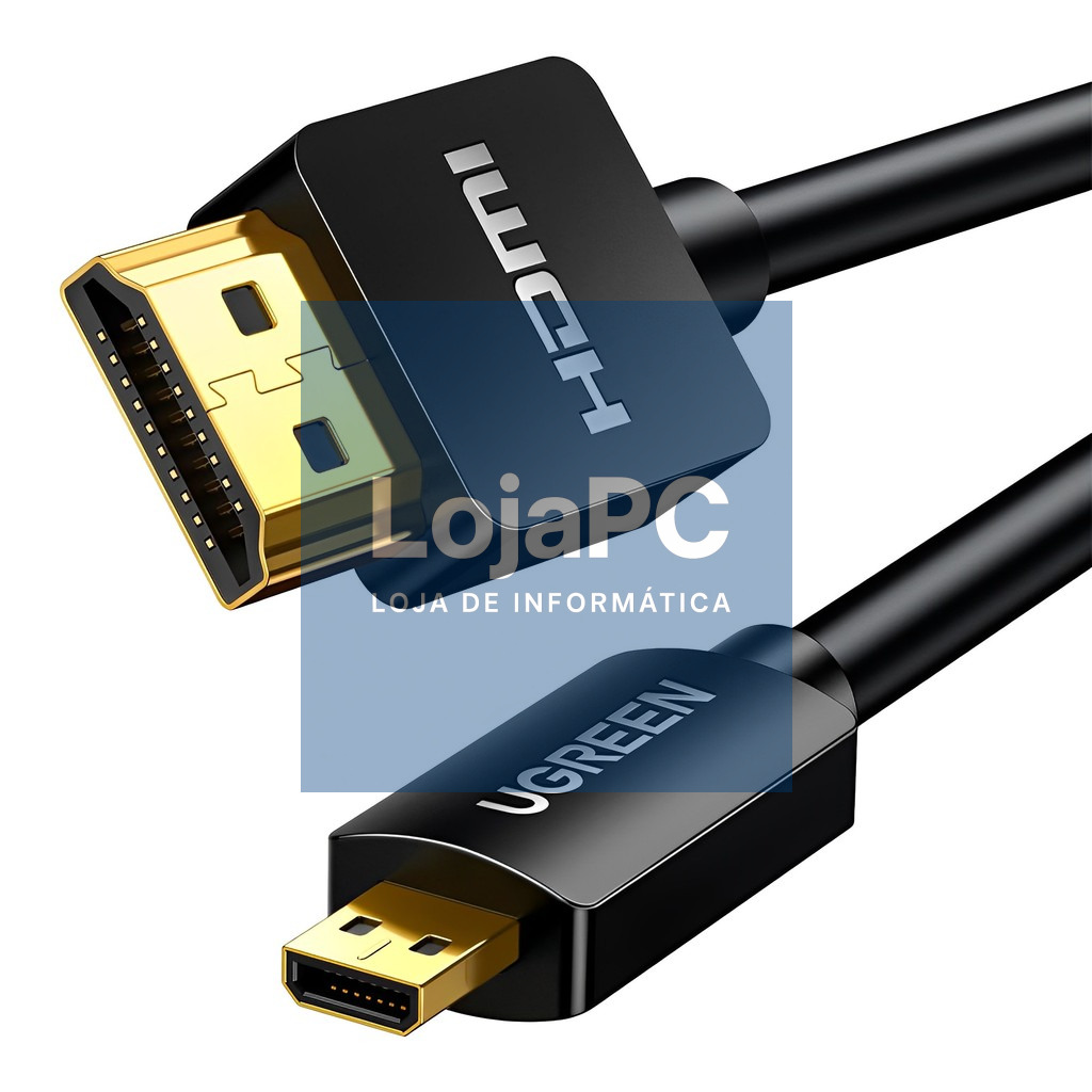 Cabo HDMI p/ micro HDMI 3.00m Preto