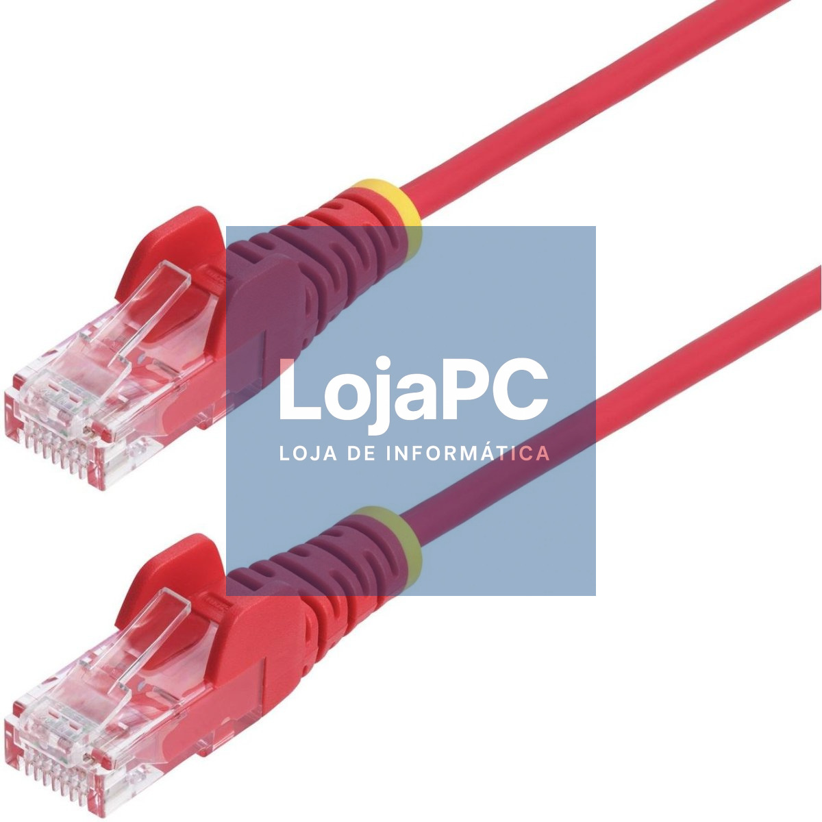 Chicote UTP RJ45 Cat6 2.00m Vermelho