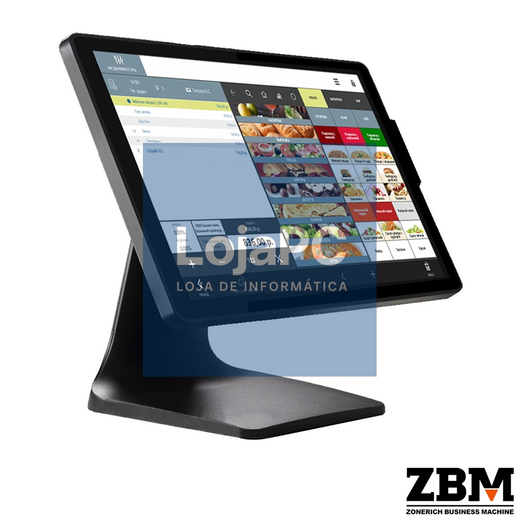 POS ZQ-T8356 - Intel J6412 / DDR4 8GB / SSD 120GB / Touch 15.6"/ W11 PRO