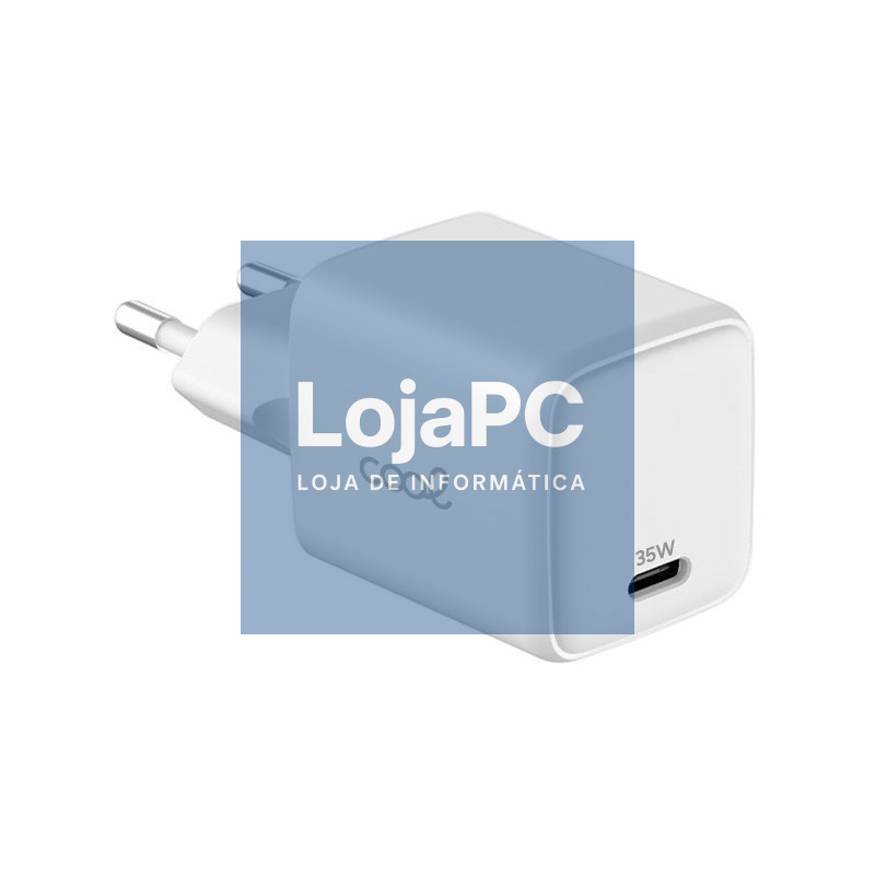 Carregador de rede ultrarrápido universal (PD) tipo C FRIO (35W) branco