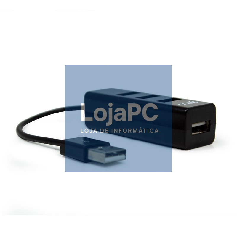 Universal USB 2.0 Hub COOL 4 Portas USB Preto — imagem 3