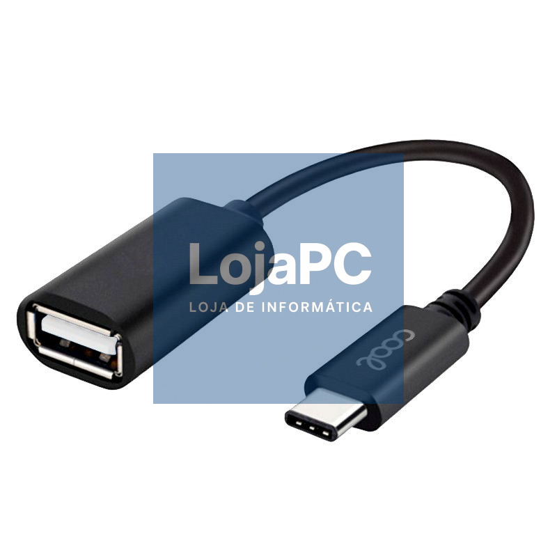 Cabo de entrada USB OTG tipo C universal FRIO (preto)