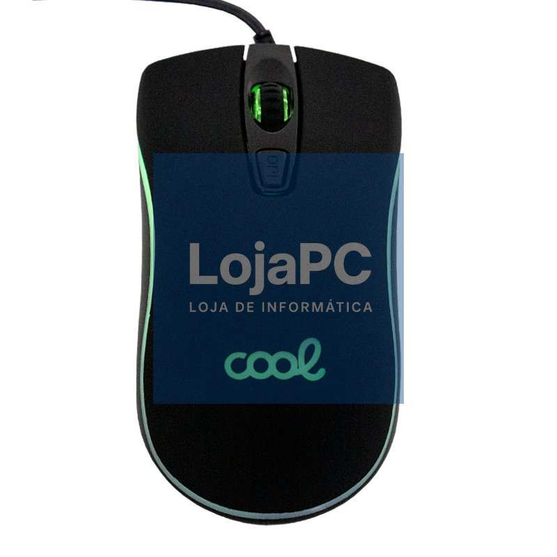 Mouse para jogos USB (iluminação) COOL Kansas Black