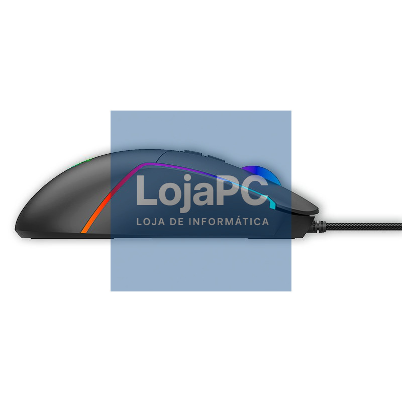USB Gaming Mouse RGB (Iluminação) COOL Strip Preto — imagem 3