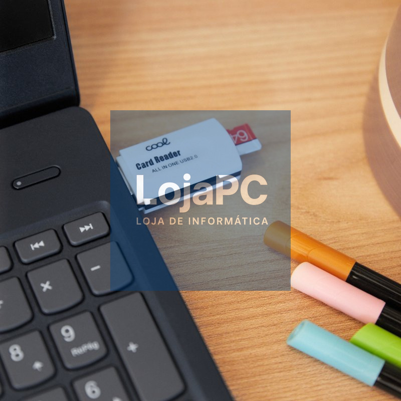 Leitor de Cartão de Memória Universal USB COOL (All in One) Branco — imagem 2