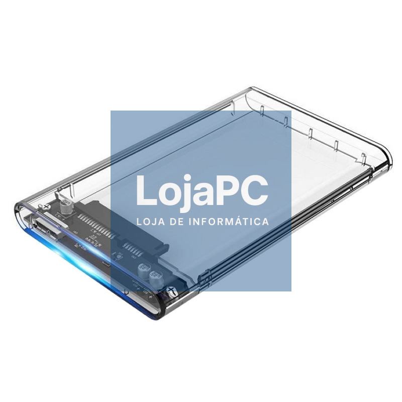 CoolBox Caja HDD 2.5" SCT-2533 USB3.0 Transparente