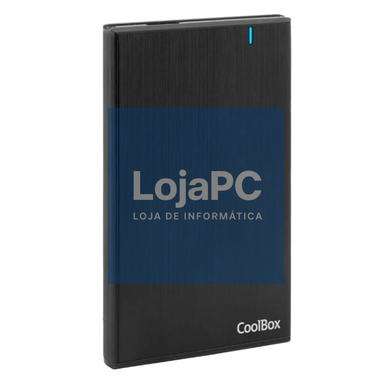 CoolBox Carcasa HDD/SSD 2.5" Slim A2540 Alum.Negro