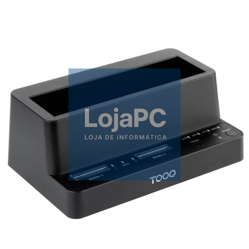 Tooq DockStation 2xSSD M.2NVMe+SATA 2.5/3.5 Clone