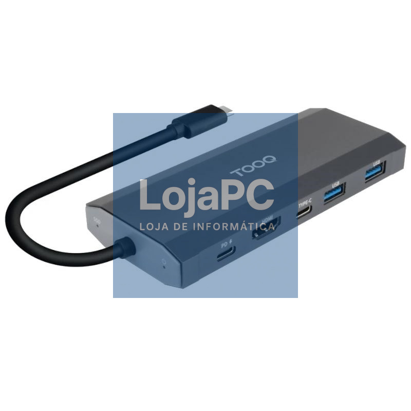 Tooq Caja Externa+HUB M.2 NGFF/NVMe USB3.2 Gen2