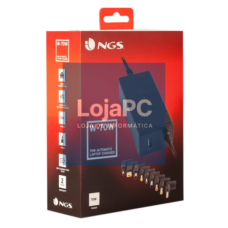 NGS Cargador Portatil Sliml W-70 — imagem 2