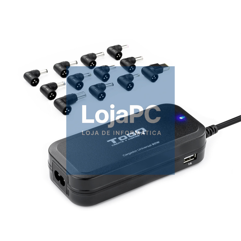 Tooq Cargador universal portátil automático 90w