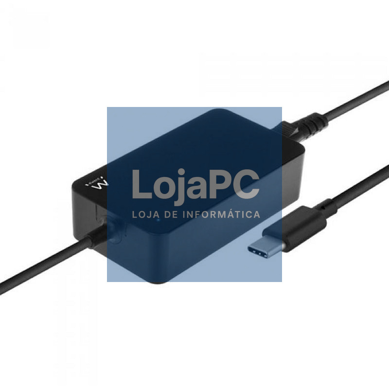 Ewent CARGADOR SLIM DE PORTÁTIL USB-C DE 45W