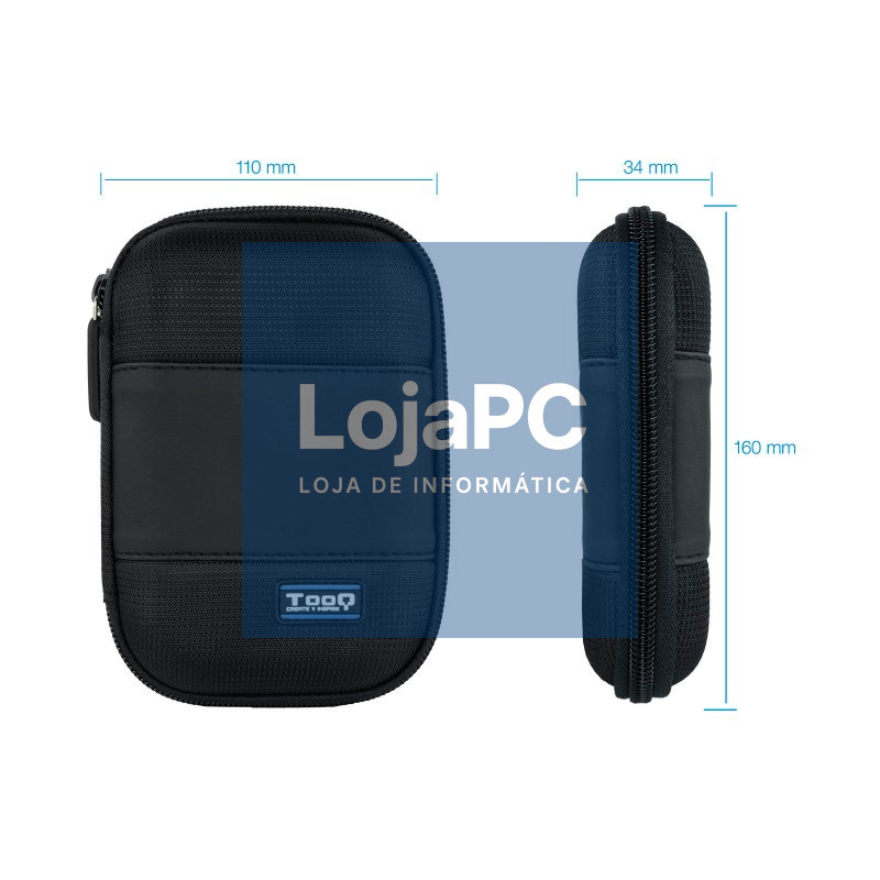 Tooq Funda resistente disco duro de 2,5" Negro — imagem 2