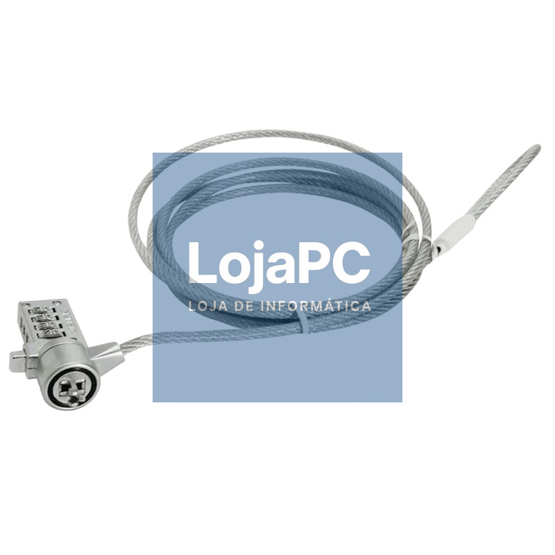 Gembird Cable de Seguridad Portátiles (4 dígitos)