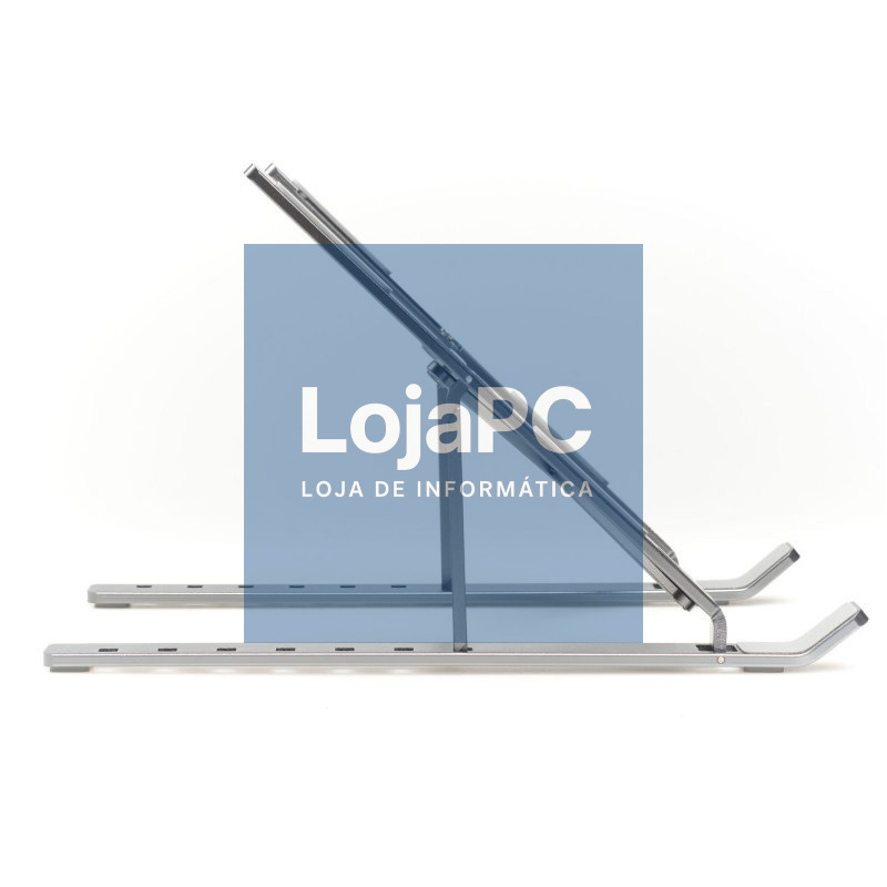 iggual Soporte elevador plegable portátil 17" gris — imagem 2