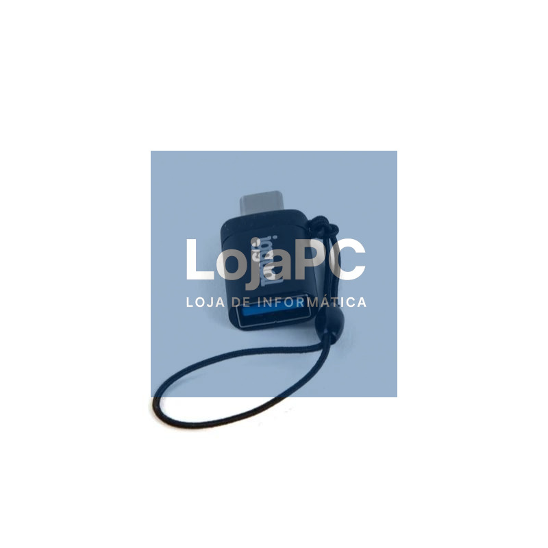 iggual Adaptador USB OTG tipo C a USB-A 3.1 negro — imagem 3