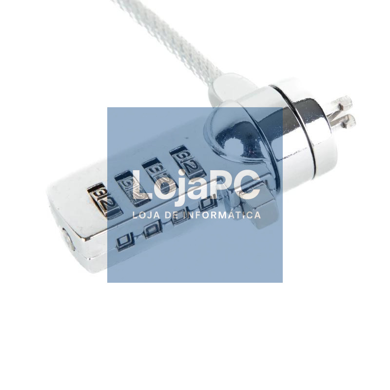iggual Cable seguridad candado 4 dígitos SECURE 4D — imagem 2